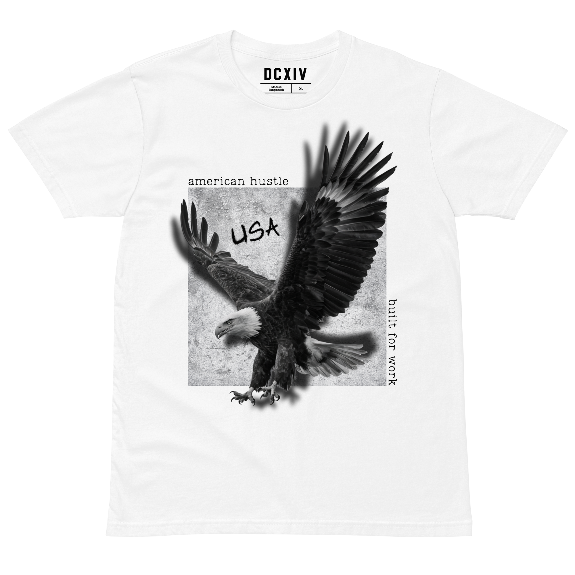 american hustle: built for work tee